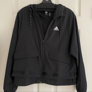 Adidas Women Hooded Wind Jacket